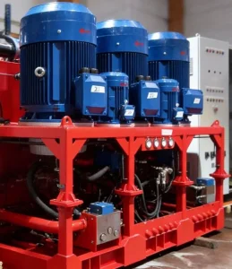 Unidad de Potencia Hidráulica Avanzada con 3 X90 Kw de Capacidad del Paquete de Potencia