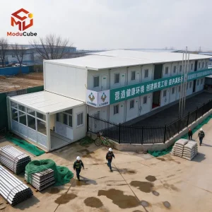 Low Cost Prefabricated Modular Construction Site Worker Camp
