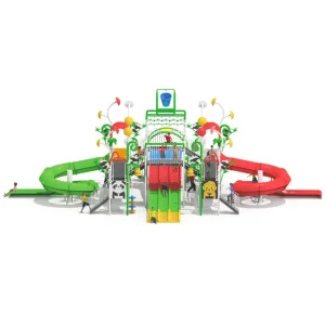 Water Amusement Park Glass Fiber Slide Playground Sports Equipment