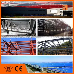 Quick Assembly Steel Structure Industrial Prefabricated Metal Prefab Factory Building Workshop
