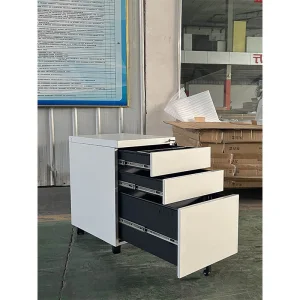 3 Drawers Cabinet Kd Structure Steel Mobile Pedestal Office Furniture Steel Storage Cabinet