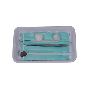 Kit dental desechable de acero inoxidable y PC para dentistas