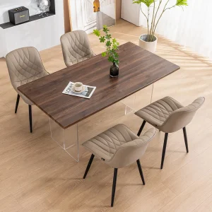 Waterproof Plastic Dining Chair with Stackable Design and UV Resistance for Outdoor Cafe or Restaurant Use