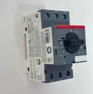 Original 1SAM250000R1005 MS116-10 Manual Motor Starter 0.63 ... 1.0 A In stock