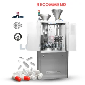 China Manufacturer High Speed Small Automatic Powder Liquid Granules Capsule Filler Hard Capsules Filling Sealing Machine