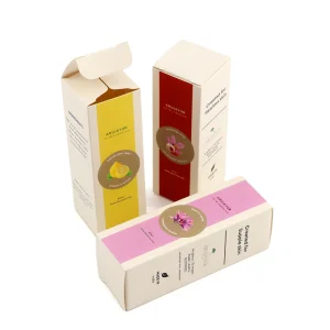 Customized Logo Printing Product Packaging Small Boxes Cosmetic Product Packaging Paper Box