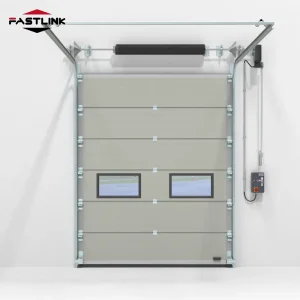 Fastlink Aluminum Overhead Automatic Panellift Commercial Grarage Insulated Sectional Doors