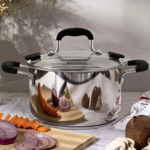 Wholesale Tri-Ply Stainless Steel Stock Pot
