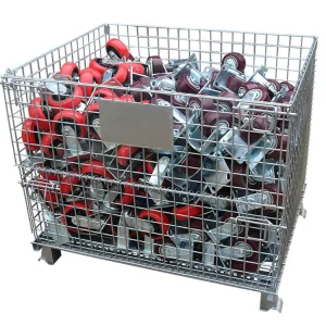 GCJS  Flatbed Cart Trolley Pull Truck Mute Folding Moving and Transporting Mute Load Trailer Trolley