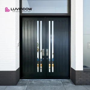Soundproof Acoustic Insulation Solid Wood Door for Premium Suburban Family Home
