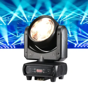 Lightweight Bar Wedding KTV Stage 120W WW+CW Illuminating Moving Head Light With Tri-colour RGB Color Wash Wall Light