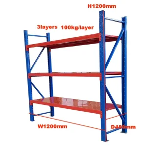 Multi Layer Warehouse Light Duty Metal Boltless Racking