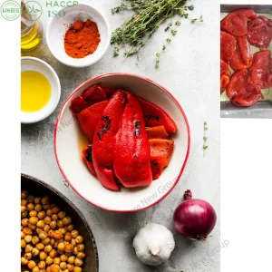 Pimiento rojo asado enlatado