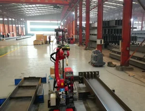 Zmde ISO/CE Certified H Beam T Beam Welding Robot Arm