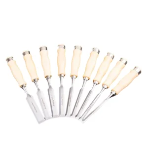 Factory Supply Specialty Wood Handle Carving Knife Woodworking Chisels