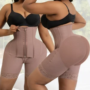 Post After Surgery Stage 2 Bbl Butt Lifter Hip Dip Shapewear Slimming Body Shaper Shorts Para Mujer Colombianas Faja