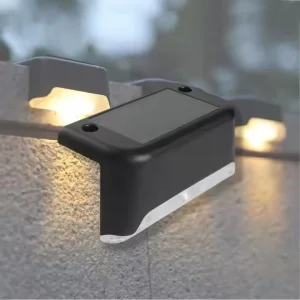 Waterproof Solar Powered Fence Lights Outdoor Deck Light Led Step Lights Stair Solar Garden Lamp