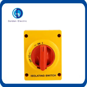 Electric Power Waterproof Enclosure IP66 3p4p 50Hz 16A 25A 40A 63A AC Isolating Isolation Isolator Switch for AC Industry