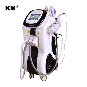 Weifang KM Beauty 3 in 1 Ipl Female Bikini Laser Hair Removal Rf Lazer Facial Tattoo Removal Skin Care Cosmetics Machine