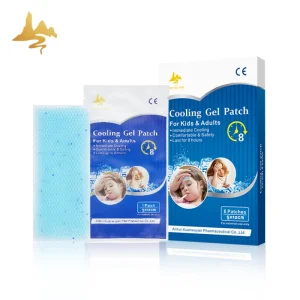 Homecare Essentials Product Disposable Blue Hydrogel Baby Cooling Gel Patch