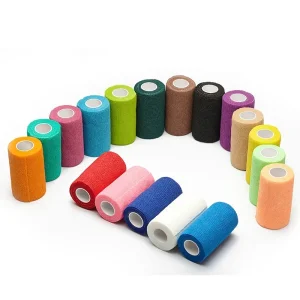 Printed Self Adhesive Elastic Bandage/ Elastic Tape Cohesive Tattoo Self Adehere Grip Cover Wrap