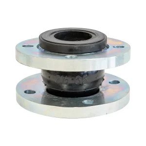 DN65 DN80 DN100 DN125 DN150 DIN Pn10 SS316 Food Grade Flange Connection Flexible Single Bellow Rubber Expansion Joint