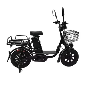 OEM Factory Wholesale E Bike 16 Inch 60 V City Road Long Range 21ah Cargo Scooter Freight Food Delivery Electric Bicycle 800 W 1000 W