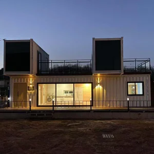 40 Feet Luxury Prefabricated Steel Modified Shipping Container