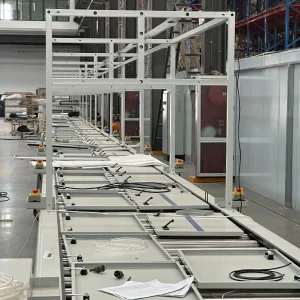 Automated LFP Prismatic Cell to Pack Assembly Line with 6kw Welding