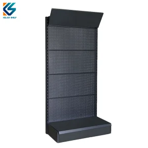 Customized Pegboard Commercial Shelves