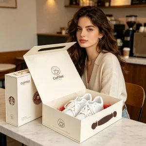Square Foldable Matte Clothing Gift Box