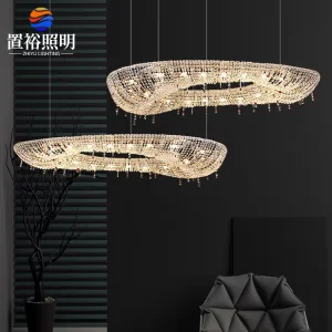 Modern Customizable Crystal Chandelier