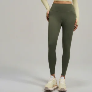Custom Buttery Soft 4 Way Stretch Yoga Pants High Rise No Front Seam Anti See Through Fitness Leggings For Pilates Daily Wear