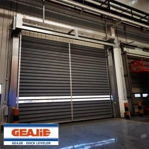 Wholesale High Quality Aluminum Alloy Polyethylene Soundproof High Speed Door