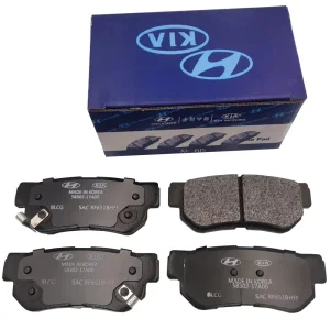 Acessório de Carro Preço Atacado Peças Auto OEM ODM 58302-17A00 Pastilhas de Freio Dianteiras de Disco Cerâmico para Hyundai Toyota/BMW/Chery Geely/Byd/KIA