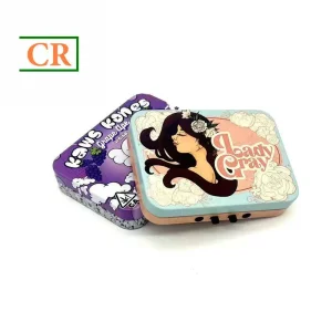 OEM Child Resistant Tin with Lock Manufacturer