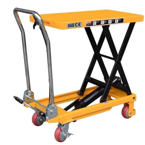 CE Certification Small Trolley Lift Table