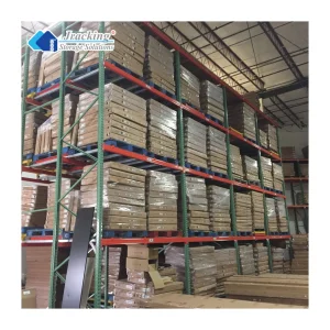 Industrial Steel Warehouse Vertical Push Back Pallet Racks Corrosion Protected Storage Shelves Stacking Rack