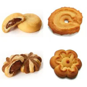 Excellent Snack Natural Healthy Flower Shaped Biscuit Multi-Shape Cookies