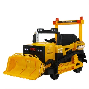 Durable ABS Body 4-Wheel Battery Operated Construction Vehicle