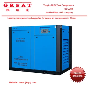 Industrial Silent/Mute Medical Dry Oilless Direct Drive/Coupling Rotary Double Screw Type Air Compressor for Sale