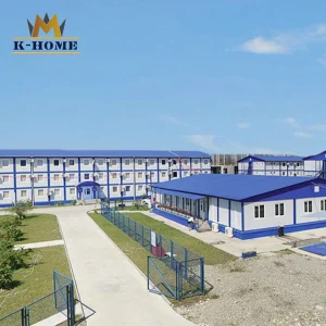 Oilfield Crew Quarters Prefabricated Modular Container Housing with Kitchen and Bathroom