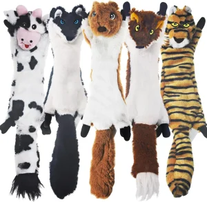 5 Pack Dog Squeaky Toys