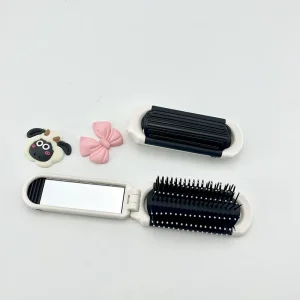 Plastic Hair Brush Manufacturing OEM Custom Easy to Carry Cutting Hair Comb