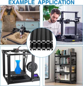 Machine Frame Automation 3D Printer Workbench Solar Mount LED Frame Conveyor Safety Guard Custom Fabrication Cutting 2020 Retail Display System