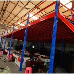 Q235B or Q345b Steel Mezzanine Platform Racking Systems Single Layer Multi Layer