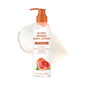 Factory Direct Blood Orange Body Lotion Vitamin C Enriched Brightening Deep Moisturizing &amp; Nourishing OEM/ODM Available