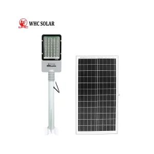 80W Luminária LED Solar para Iluminação de Rua