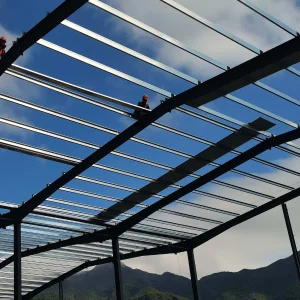 High Strength Steel Structure Shed