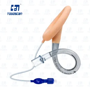 Silicone Laryngeal Mask Airway Management Reinforced Type Reusable 40 Times Medical Device